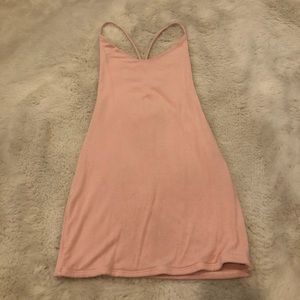 Soft pink dress